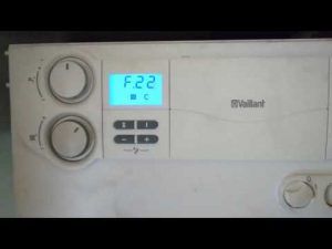 codigos de error caldera Vaillant